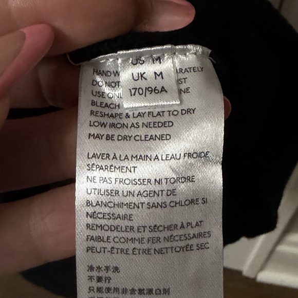 Free People Hailee knit Black Button-Up Sweater Dress Medium - Picture 4 of 8